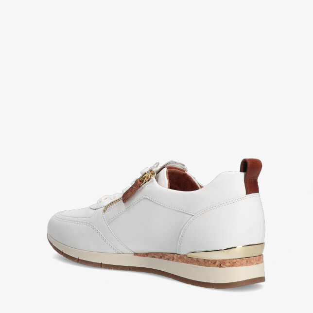 Baskets blanches avec zip Gabor – Image 3
