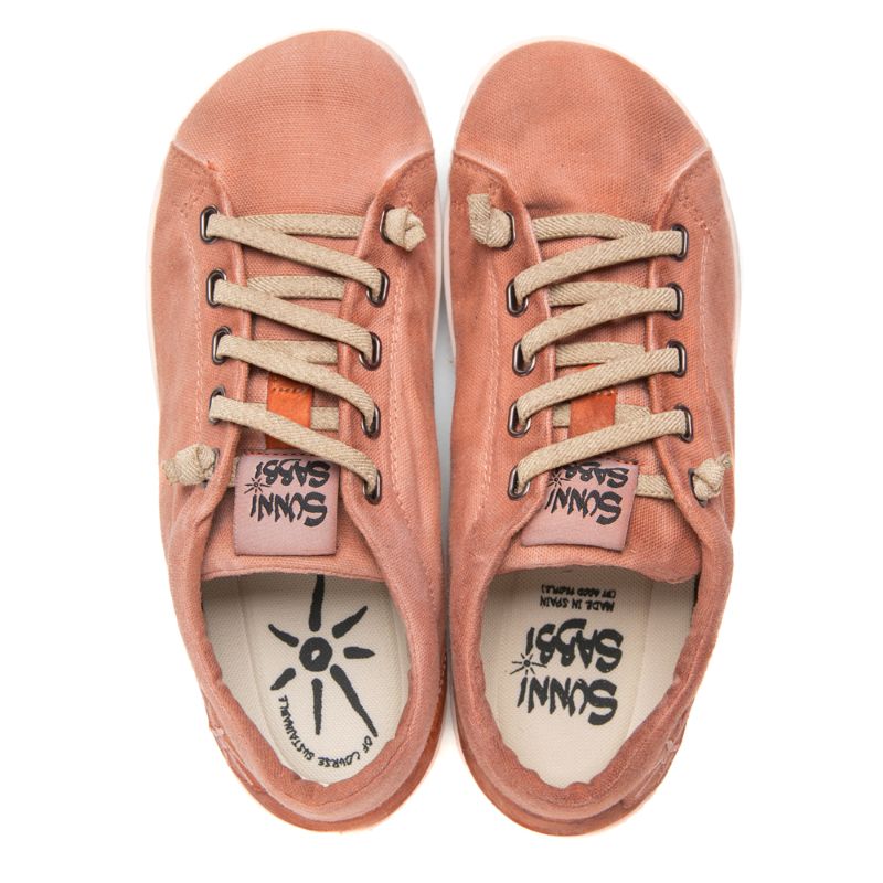 Chaussures style baskets oshima en coton bio, lacets élastiqués Sunni Sabbi – Image 2