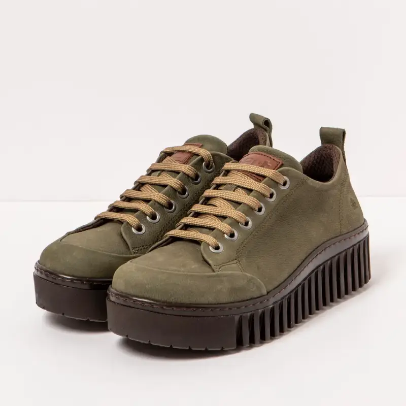 BASKETS-THE-ART-COMPANY-FEMME-NOBUCK-1535-KAKI-BRIGHTON