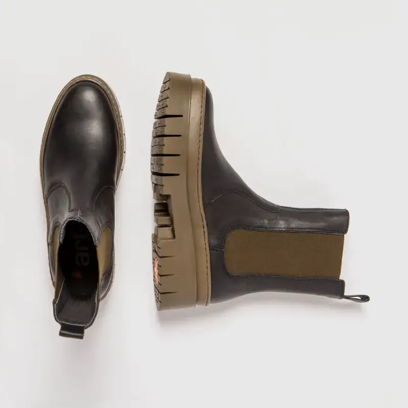 THE-ART-COMPANY-1954-BLACK-BRONZE-FEMME-AMBERES-BOTTINES