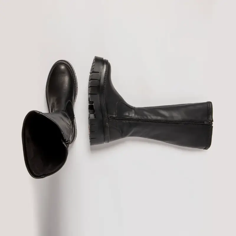 THE-ART-COMPANY-NAPPA-1956-BOTTE-BLACK-FEMME-AMBERES