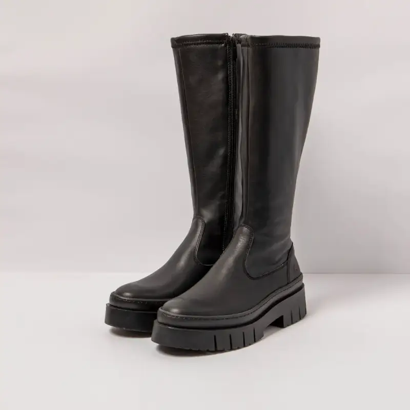 THE-ART-COMPANY-NAPPA-1956-BOTTE-BLACK-FEMME-AMBERES