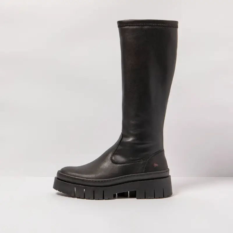 THE-ART-COMPANY-NAPPA-1956-BOTTE-BLACK-FEMME-AMBERES