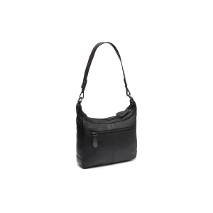 Sac Bandoulière en Cuir Noir Mirave The Chesterfield Brand