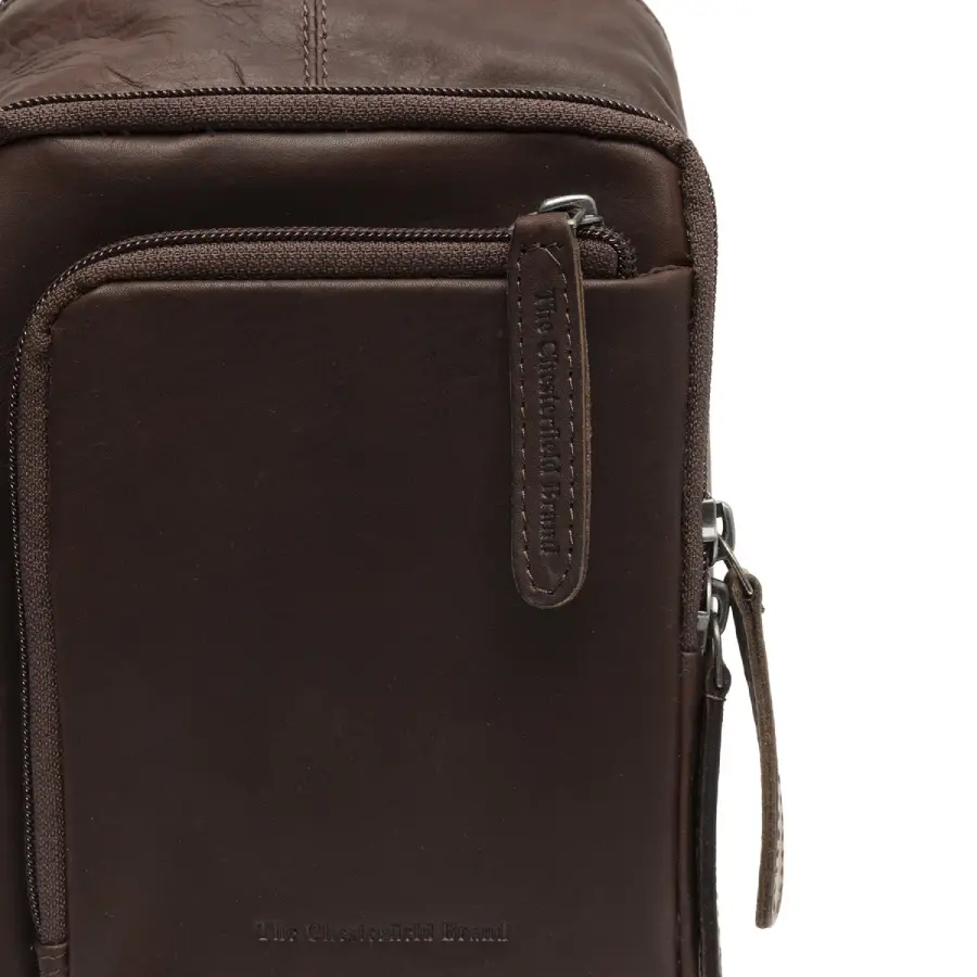 Sacoche Holster en Cuir Marron Riga The Chesterfield Brand