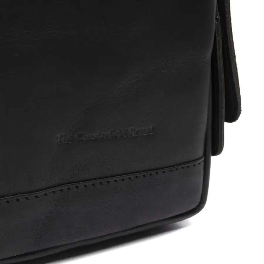 Sacoche Holster en Cuir Noir Riga The Chesterfield Brand